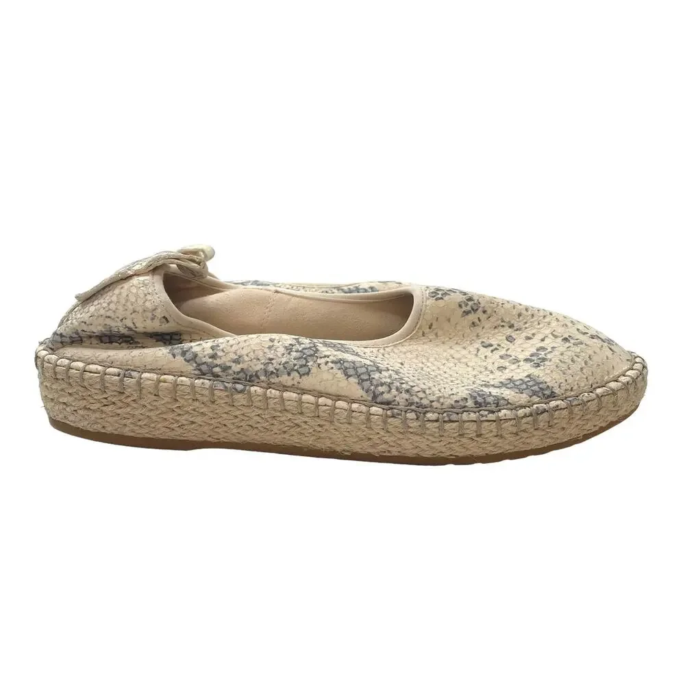 Cole Haan Cloudfeel Roccia Grand OS Faux Snakeskin Leather Espadrille(8B)